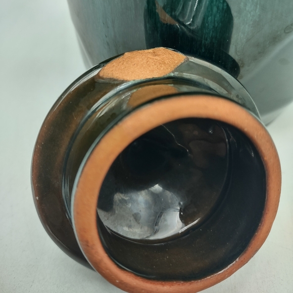 Blue Mountain Coffee/Tea Pot chipped lid - Picture 6 of 11